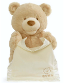 Gund Momo Orsetto Interattivo Parlante 30 cm – Peluche Cucù in Bianco