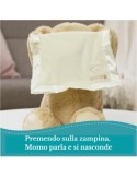 Gund Momo Orsetto Interattivo Parlante 30 cm – Peluche Cucù in Bianco