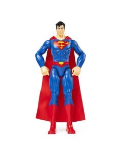 DC COMICS SUPERMAN, ACTION FIGURE 30 CM, 11 PUNTI DI ARTICOLAZIONE, MANTELLO IN TESSUTO, 4+ ANNI