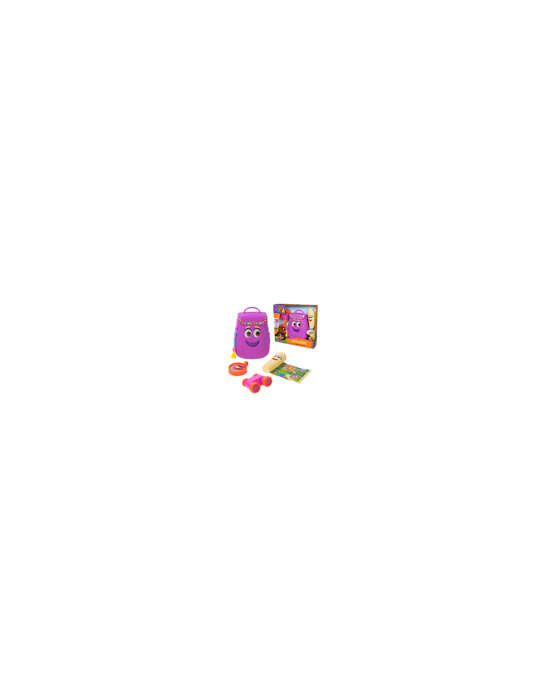DORA 6071799 ZAINETTO AVVENTURA, BINOCOLO, MAPPA E BUSSOLA. GIOCO BIMBI + 3 ANNI