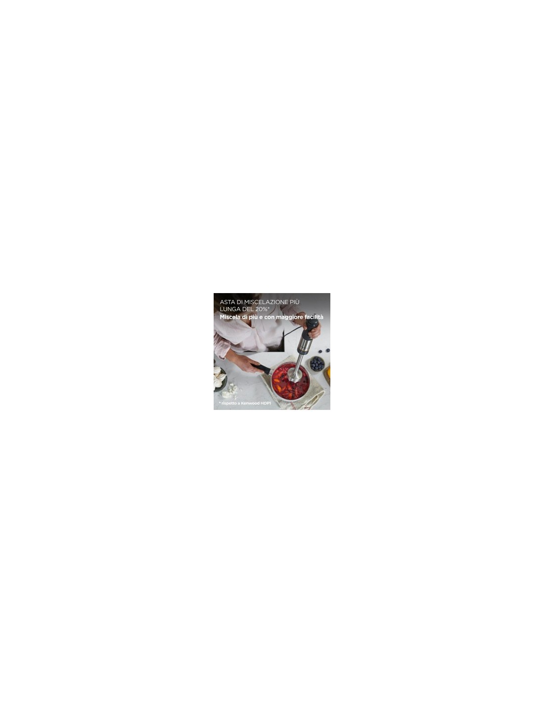 FRULLATORE IMMERSIONE 841081 GRIGIO 100W TRILAMA su TreG Ingrosso