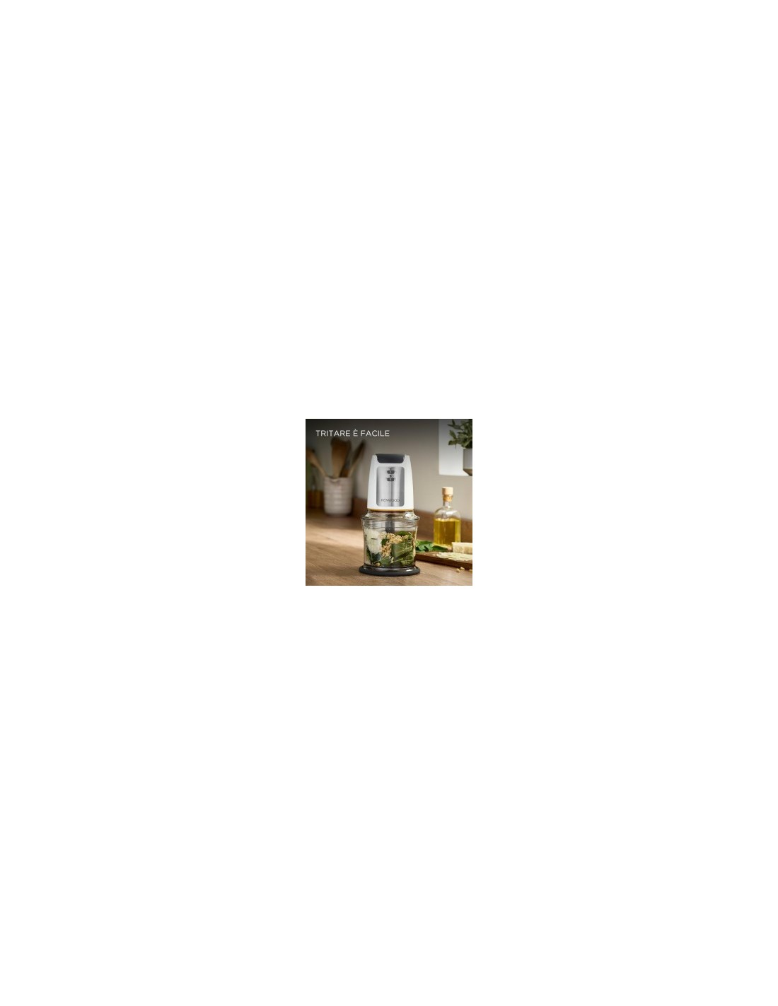 TRITATUTTO CHP61.100WH 500W 500ML 4 LAME su TreG Ingrosso