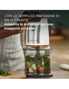 TRITATUTTO CHP61.100WH 500W 500ML 4 LAME su TreG Ingrosso
