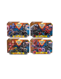 MONSTER JAM 6070555 MARVEL SET 2 MONSTER TRUCK IN SCALA 1:64, PER BAMBINI + 3 ANNI, ASSORTITO