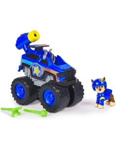 Paw Patrol Rescue Wheels Monster Truck “Chase” con 2 Proiettili e Figure – Spin Master