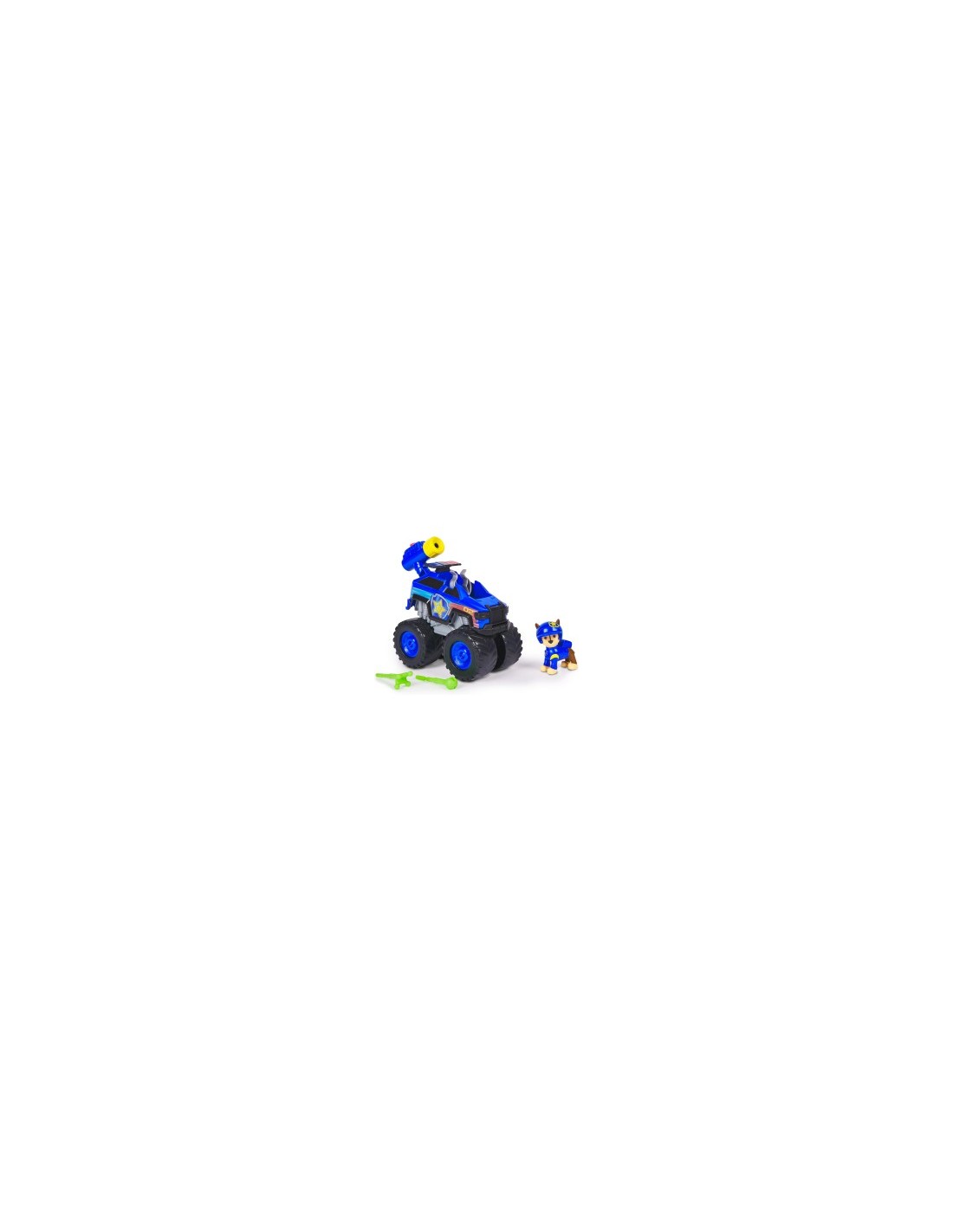 Paw Patrol Rescue Wheels Monster Truck “Chase” con 2 Proiettili e Figure – Spin Master