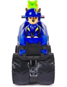 Paw Patrol Rescue Wheels Monster Truck “Chase” con 2 Proiettili e Figure – Spin Master