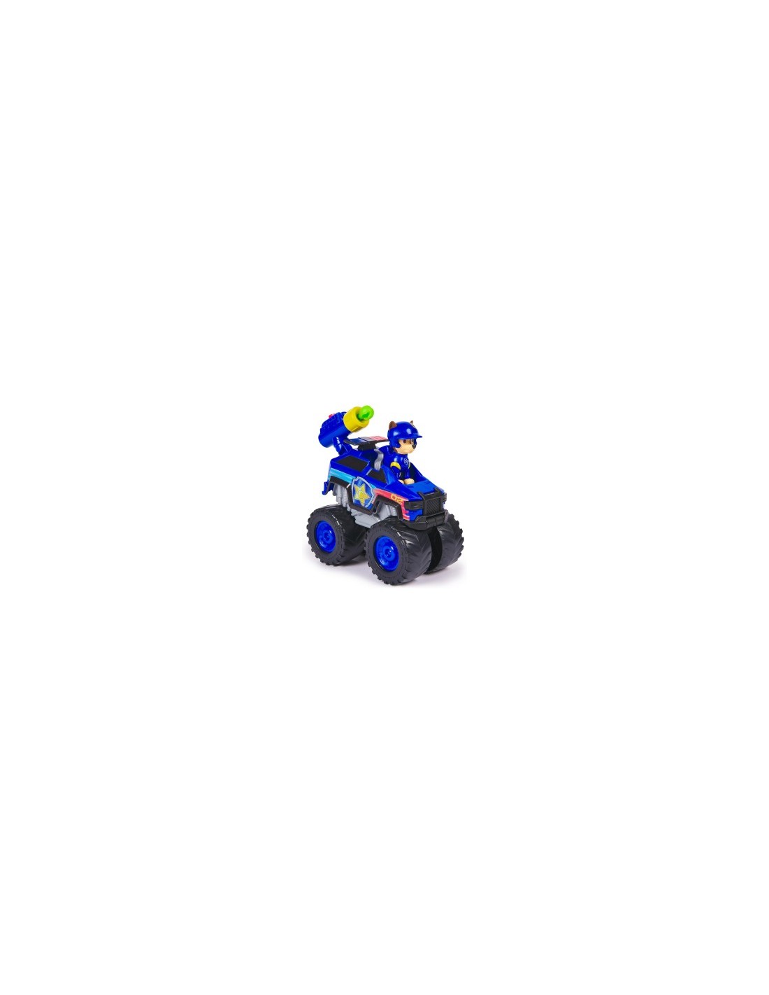 Paw Patrol Rescue Wheels Monster Truck “Chase” con 2 Proiettili e Figure – Spin Master