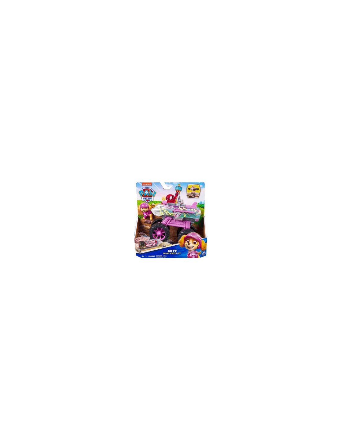 Paw Patrol Rescue Wheels Skye Monster Truck/Jet 3+ Anni – Spin Master