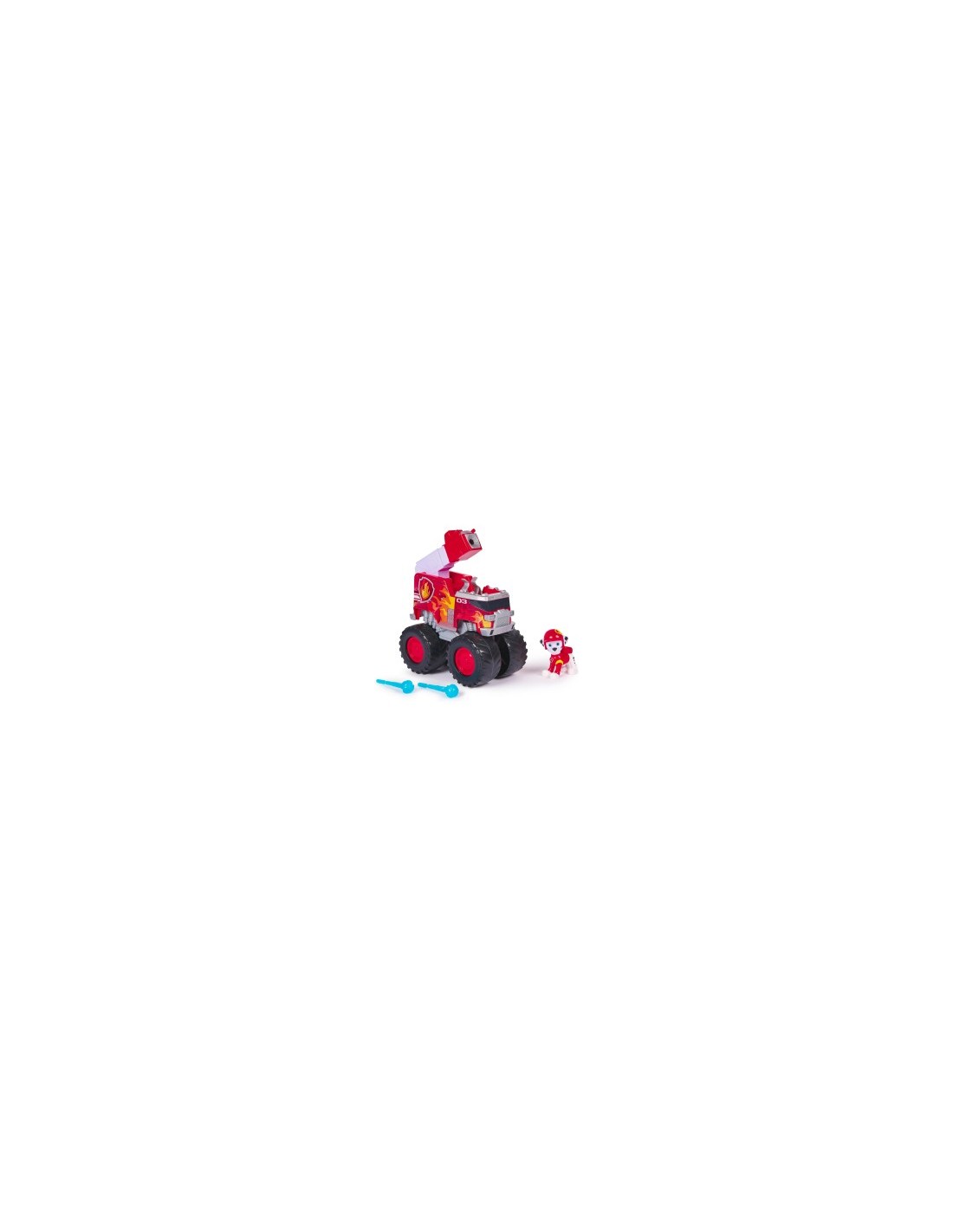 Paw Patrol Rescue Wheels Monster Truck Marshall con Lanciamissili – Spin Master