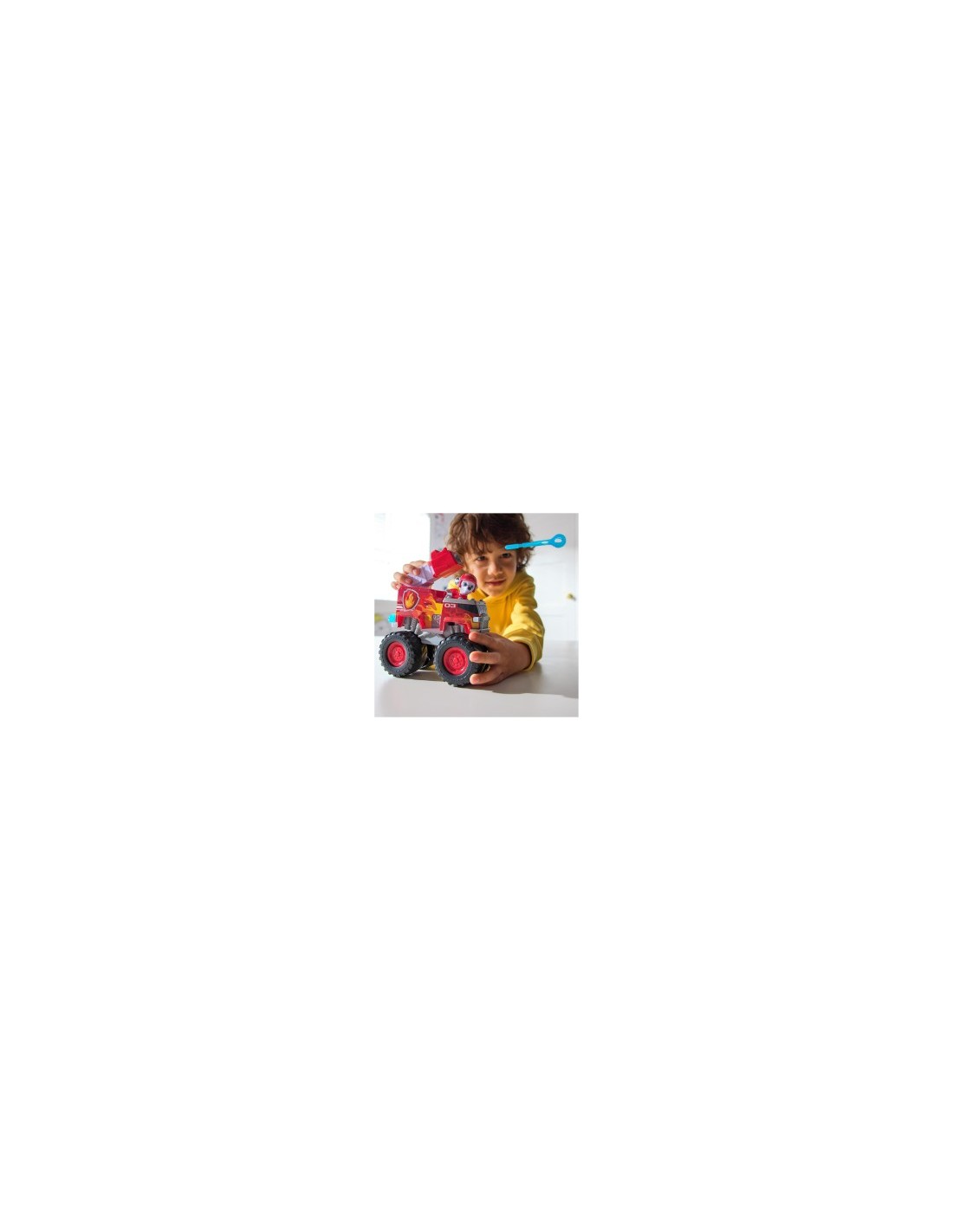 Paw Patrol Rescue Wheels Monster Truck Marshall con Lanciamissili – Spin Master