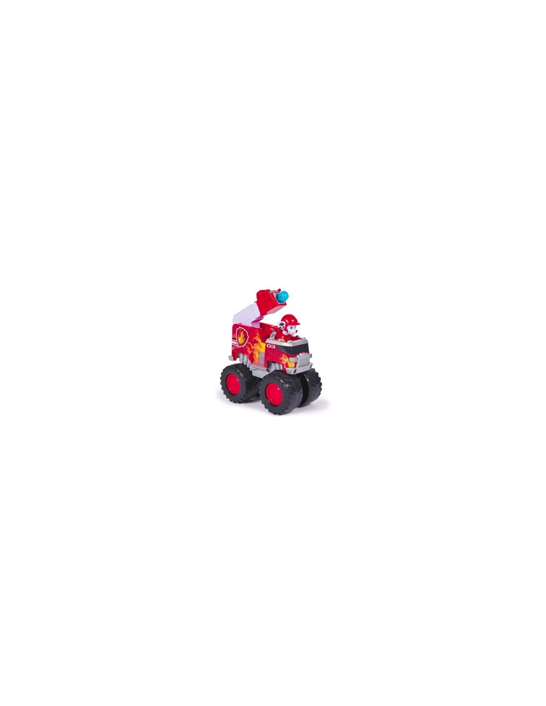 Paw Patrol Rescue Wheels Monster Truck Marshall con Lanciamissili – Spin Master
