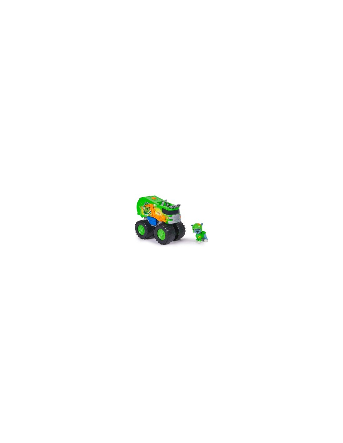 Paw Patrol Rescue Wheels Rocky Veicolo riciclaggio con Lanciamissili – Spin Master