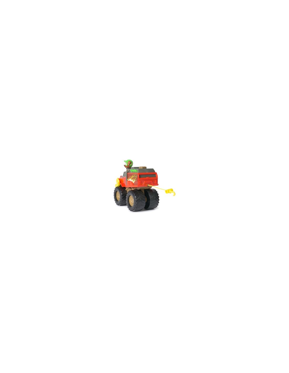 PAW PATROL, RESCUE WHEELS MONSTER TRUCK DI BOOMER, CON GANCIO RETRATTILE, FIGURA INCLUSA,  3+ ANNI