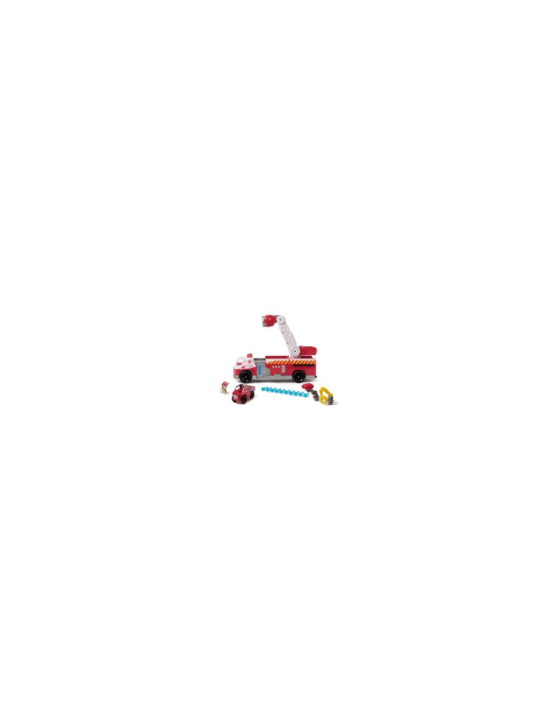 PAW Patrol Camion dei Pompieri Caricamento Rapido con Marshall, Suoni, Luci e Mini Veicolo