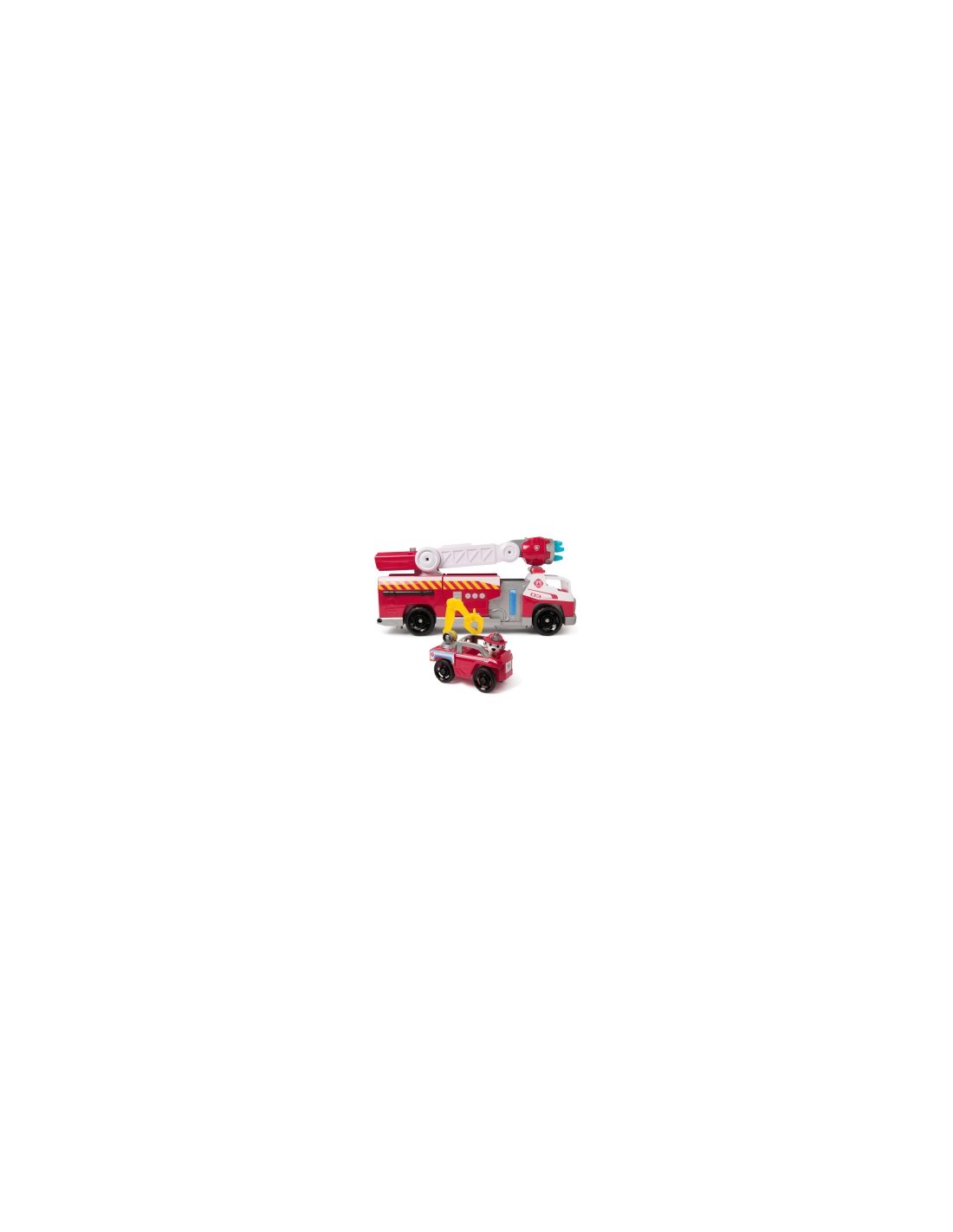 PAW Patrol Camion dei Pompieri Caricamento Rapido con Marshall, Suoni, Luci e Mini Veicolo