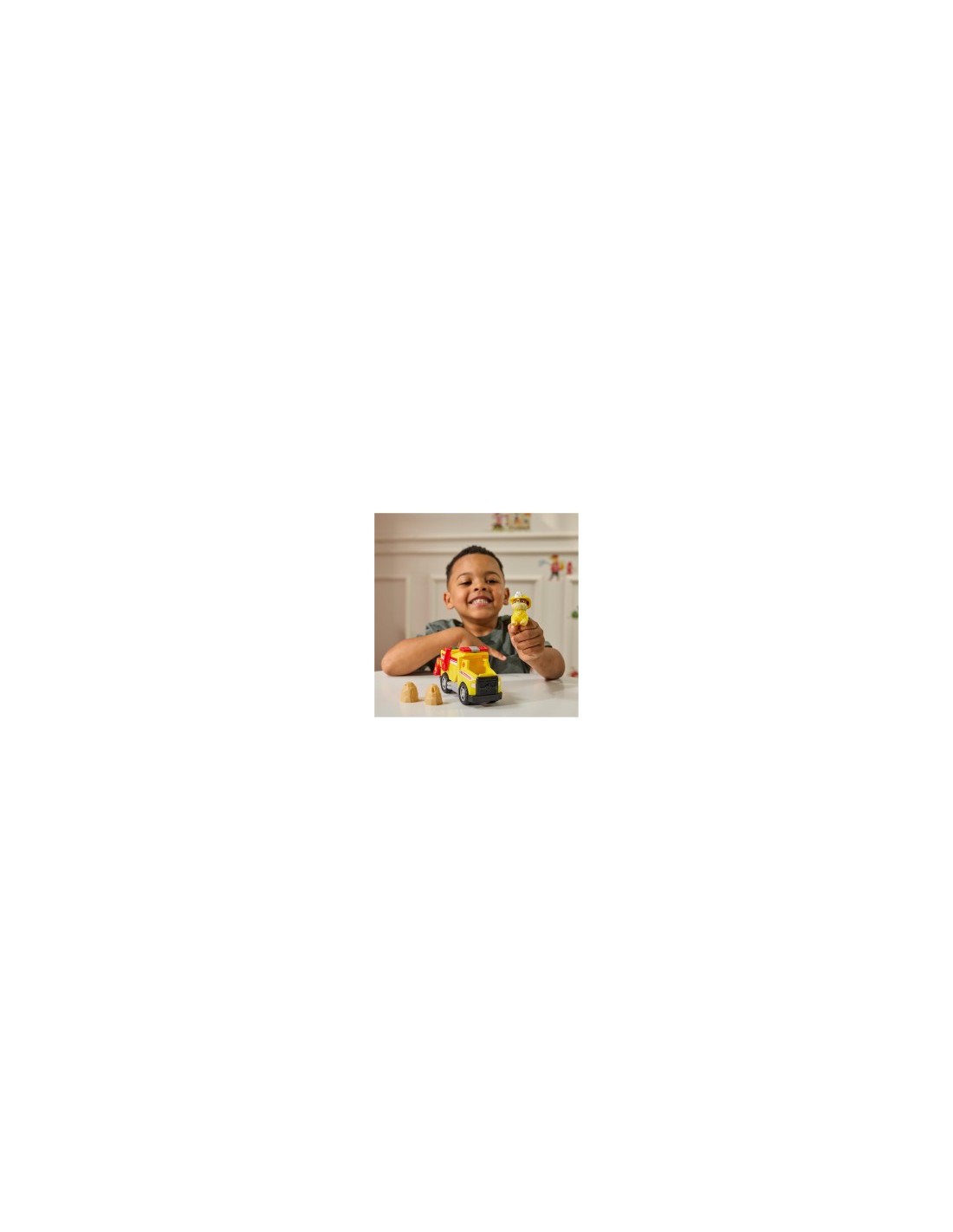 PAW PATROL FIRE RESCUE CAMION BENNA DI RUBBLE