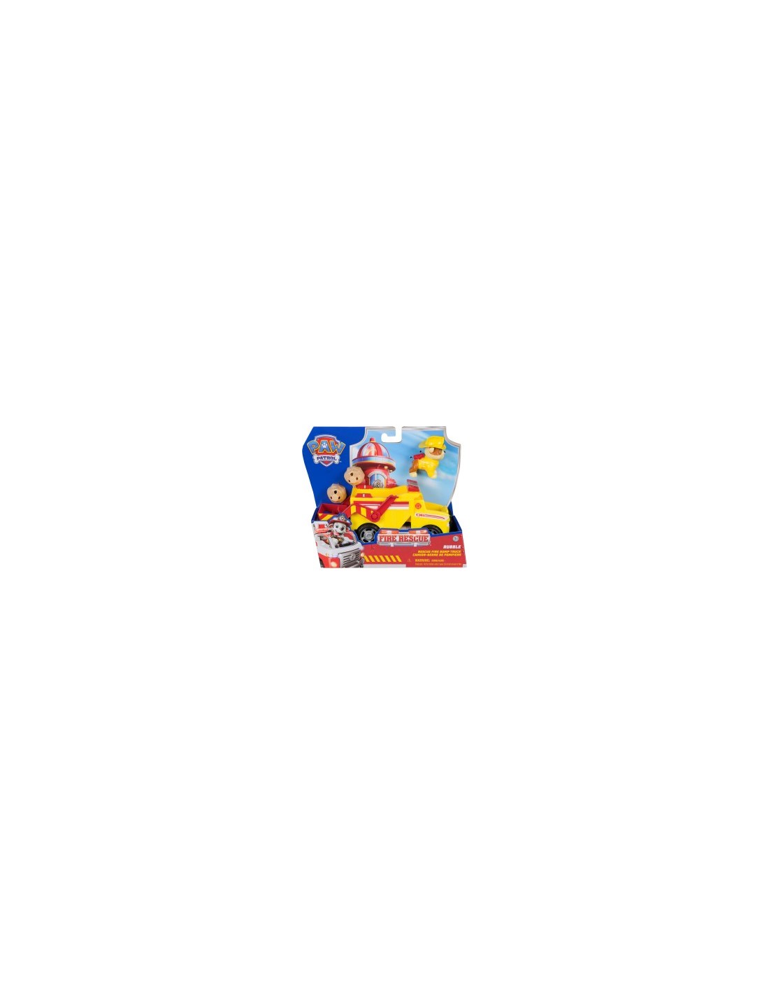 PAW PATROL FIRE RESCUE CAMION BENNA DI RUBBLE