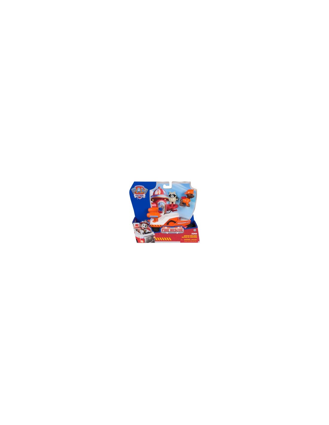 PAW PATROL FIRE RESCUE GOMMONE DI ZUMA, GIOCO EDUCATIVO +3 ANNI