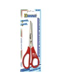FORBICI DA LAVORO IN ACCIAIO INOX MANICO PLASTICA 7" DE LUCA su Tre...