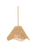 Paralume ABJ Cord Vito, effetto corda naturale, beige, diametro 37 cm
