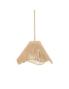 Paralume ABJ Cord Vito, effetto corda naturale, beige, diametro 37 cm
