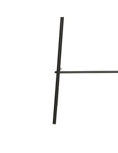 Sgabello da bar Vladi, bianco, acciaio e plywood E1, L. 43,5 x P. 41,5 x H. 96 cm, 4,55 Kg