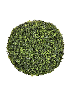 Sfera di bosso artificiale, verde, diametro 38 cm, polietilene PE, Ø 38 x H. 38 cm, 0.71 Kg