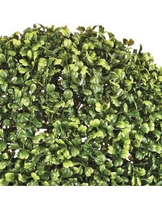 Sfera di bosso artificiale, verde, diametro 38 cm, polietilene PE, Ø 38 x H. 38 cm, 0.71 Kg
