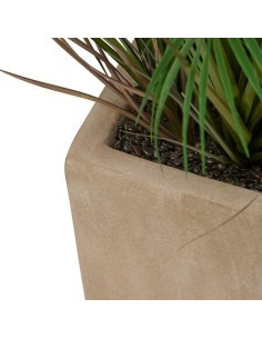 Palma artificiale, con vaso in ceramica beige, multicolore, altezza 142 cm, 60 x 60 x 142 cm