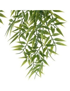 Bambù pensile, pianta artificiale verde, Liora, H. 67 cm, 10 x 10 x 75 cm