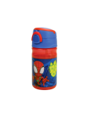 BORRACCIA DI PLASTICA 350ML SPIDEY 01204 CON BECCUCCIO PER BAMBINI, SCUOLA, TEMPO LIBERO