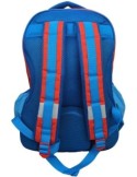 ZAINO GRANDE SUPERMARIO, 45X31X15 CM, 2 SCOMPARTI, TASCHE ZIP, TASCHE LATERALI, SCUOLA, BAMBINI