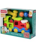 TRENINO MUSICALE BATTI PALLINE WINFUN WFN000780, LUCI E SUONI PER INFANZIA
