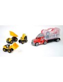 CAMION TRASPORTO MGG440903 CON VEICOLI SMONTA E RIMONTA