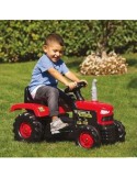 TRATTORE A PEDALI ROSSO DOL8050 FARMER2,  GIOCATTOLO BAMBINI, MEZZO AGRICOLO, PEDALABILE, +3 ANNI, ESTERNO, ROBUSTO