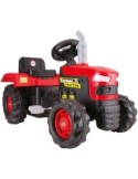 TRATTORE A PEDALI ROSSO DOL8050 FARMER2,  GIOCATTOLO BAMBINI, MEZZO AGRICOLO, PEDALABILE, +3 ANNI, ESTERNO, ROBUSTO
