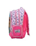 ZAINO GRANDE CON 3 CERNIERE DI BARBIE 349-86031 PER SCUOLA, BAMBINA