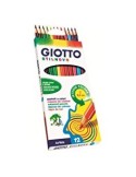 Giotto Stilnovo – Astuccio con 12 Pastelli Colorati Multicolore