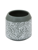 PORTASPAZZOLINI 211406A ARBORIA VERDE 9X9CM CERAMICA