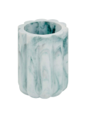PORTASPAZZOLINI 213321 MARBY 8X11CM RESINA BIANCO