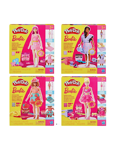 PLAY DOH  BARBIE DESIGNER BAMBOLE ASSORTITE HASBRO G1354