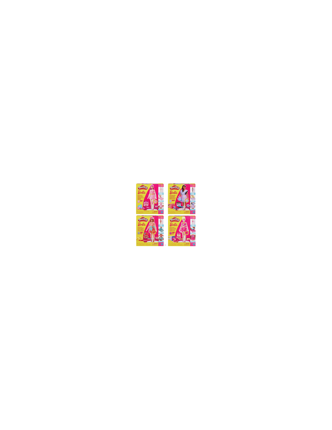 PLAY DOH  BARBIE DESIGNER BAMBOLE ASSORTITE HASBRO G1354