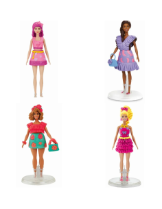 PLAY DOH  BARBIE DESIGNER BAMBOLE ASSORTITE HASBRO G1354