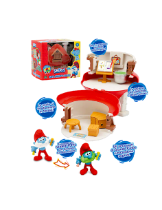 Playset Casa del Grande Puffo con Chiave Magica
