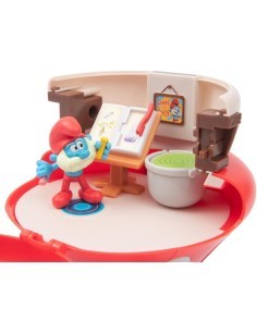 Playset Casa del Grande Puffo con Chiave Magica