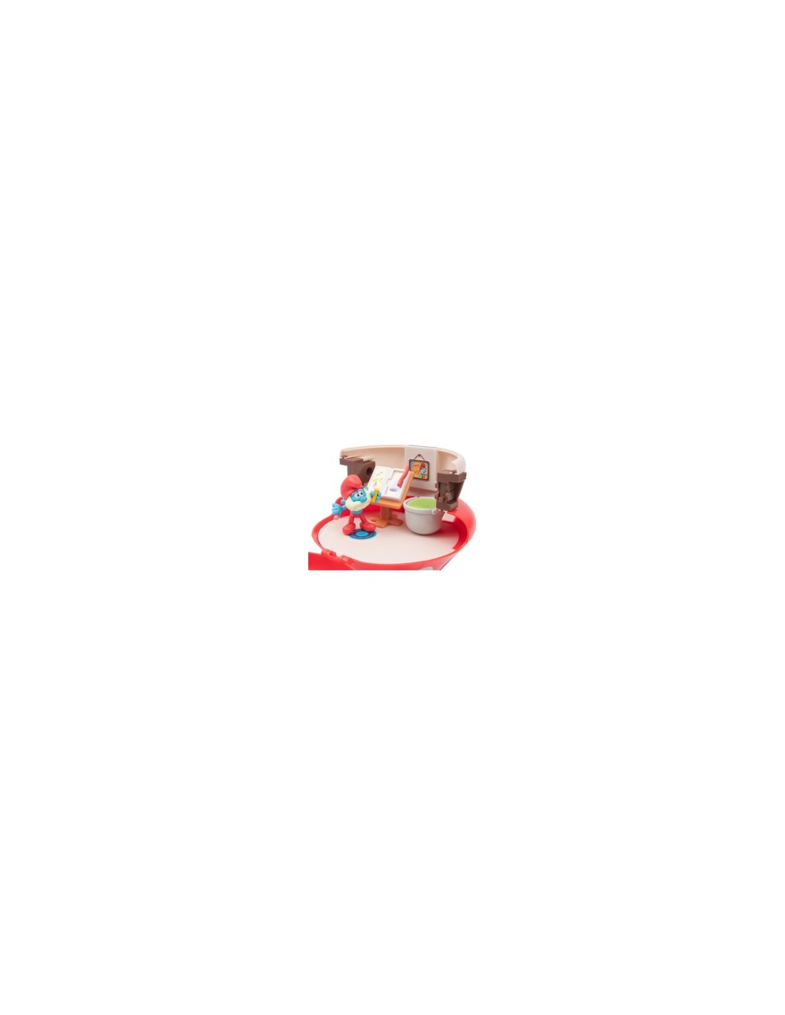 Playset Casa del Grande Puffo con Chiave Magica