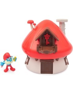 Playset Casa del Grande Puffo con Chiave Magica