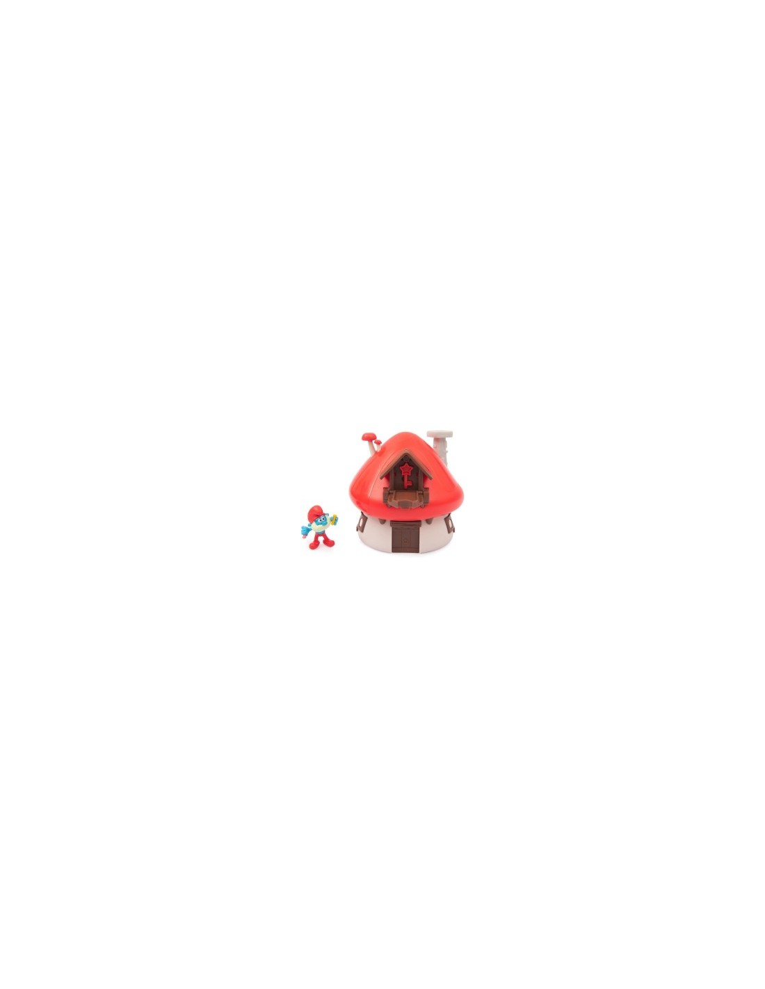 Playset Casa del Grande Puffo con Chiave Magica