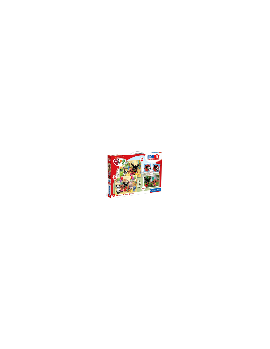 Clementoni Edukit 4 in 1 Bing - Gioco Educativo per Bambini